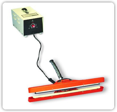 Sealing unit can be taken to the job, For Heavy plastic bag, machines and Mattresses