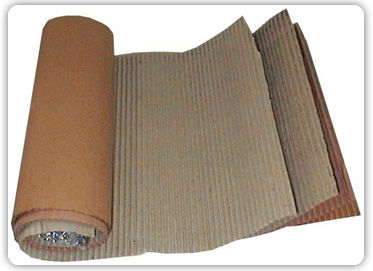 2 Ply Corrugated paper roll for packing of fragil items