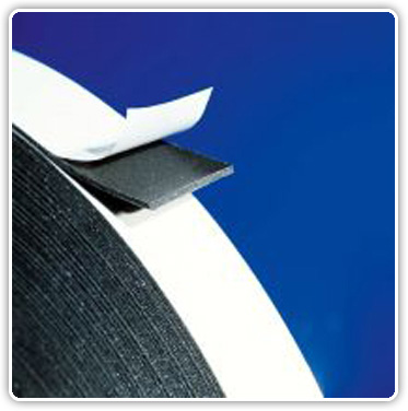 Spacer tape for glass, furniture and panel fixing, Also available in two way